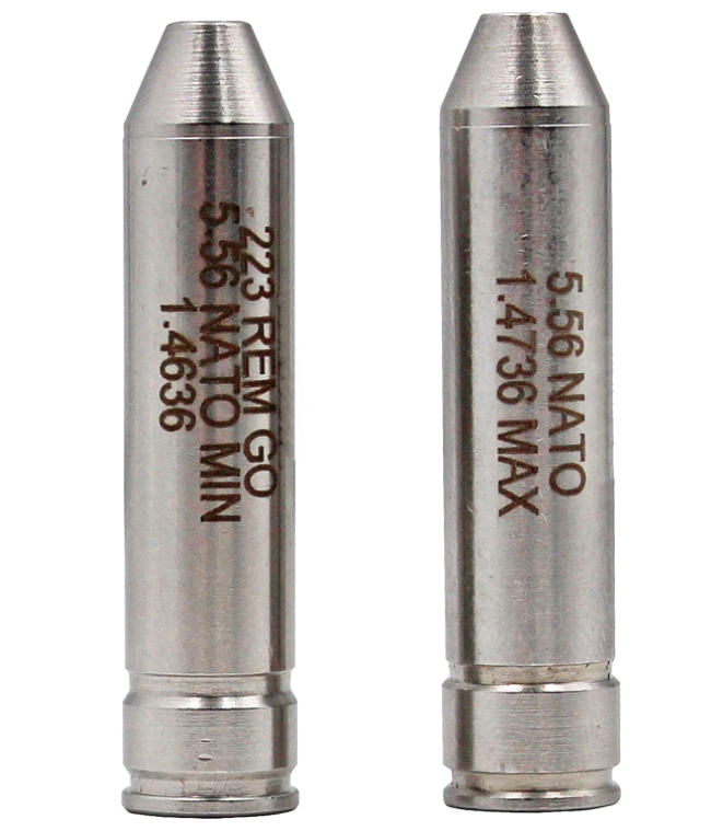 5.56 NATO MIN and MAX Headspace Gage Set